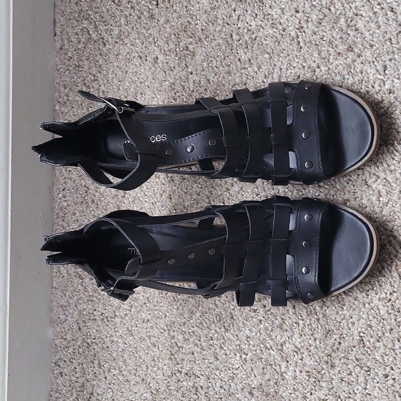 Maurices Shoes - Black strappy heels